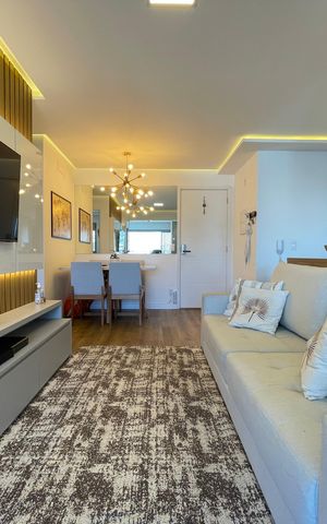 Apartamento à venda com 63m², 2 quartos e 1 vaga