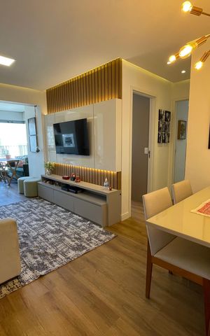 Apartamento à venda com 63m², 2 quartos e 1 vaga