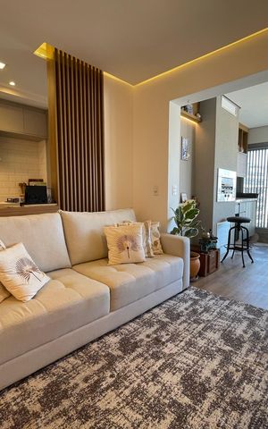 Apartamento à venda com 63m², 2 quartos e 1 vaga
