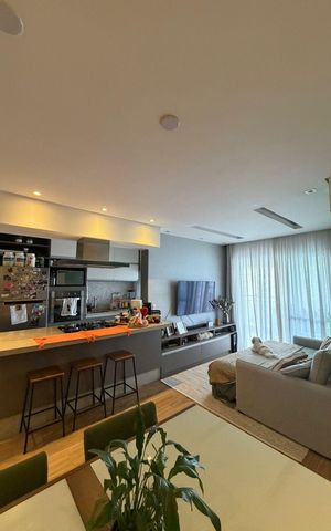 Apartamento para alugar com 98m², 2 quartos e 2 vagas Apartamento para alugar com 98m², 2 quartos e 2 vagasSala