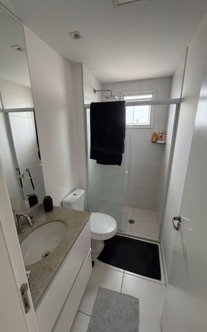 Apartamento para alugar com 98m², 2 quartos e 2 vagas Apartamento para alugar com 98m², 2 quartos e 2 vagasBanheiro 2