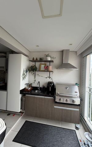 Apartamento para alugar com 98m², 2 quartos e 2 vagas Apartamento para alugar com 98m², 2 quartos e 2 vagasCozinha