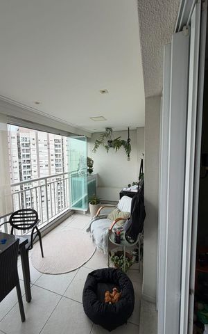 Apartamento para alugar com 98m², 2 quartos e 2 vagas Apartamento para alugar com 98m², 2 quartos e 2 vagasVaranda