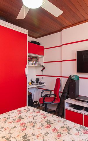 Casa de condomínio à venda com 180m², 3 quartos e 2 vagasQuarto 2