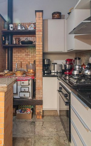 Casa de condomínio à venda com 180m², 3 quartos e 2 vagasCozinha
