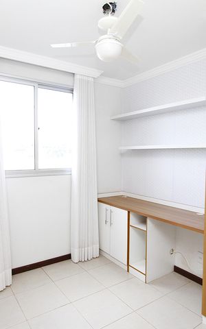 Apartamento à venda com 77m², 3 quartos e 2 vagasQuarto 1