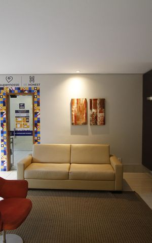 Apartamento à venda com 77m², 3 quartos e 2 vagasHall de entrada