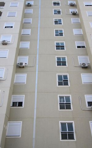 Apartamento à venda com 45m², 2 quartos e 1 vagaFachada do bloco