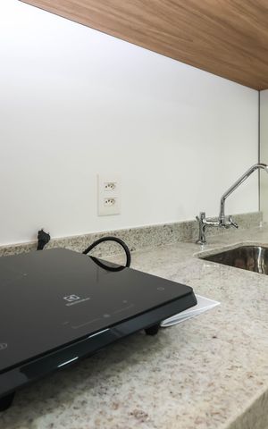 Studio para alugar com 30m², 1 quarto e sem vagaCozinha