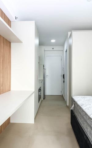 Studio para alugar com 30m², 1 quarto e sem vagaQuarto