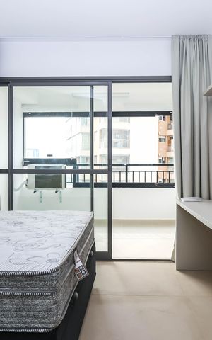 Studio para alugar com 30m², 1 quarto e sem vagaQuarto