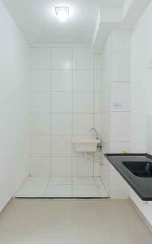 Apartamento para alugar com 35m², 2 quartos e sem vaga Apartamento para alugar com 35m², 2 quartos e sem vagaCozinha / Área de Serviço
