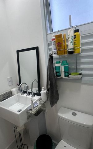 Apartamento à venda com 69m², 2 quartos e 2 vagas Apartamento à venda com 69m², 2 quartos e 2 vagasBanheiro da Suíte 1