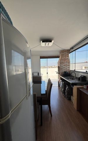 Apartamento à venda com 100m², 2 quartos e 2 vagas Apartamento à venda com 100m², 2 quartos e 2 vagasCobertura - Area de Serviço