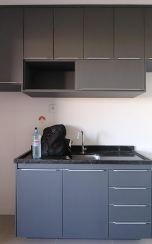 Apartamento para alugar com 44m², 1 quarto e 1 vagaSala/Cozinha