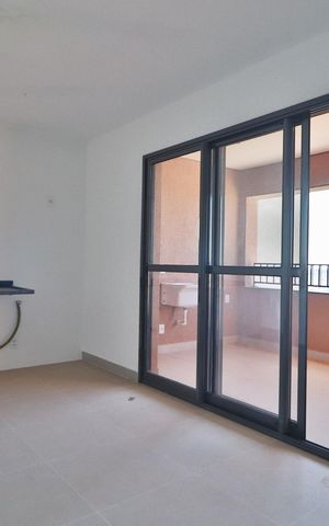 Apartamento para alugar com 44m², 1 quarto e 1 vagaSala/Cozinha