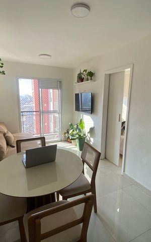 Apartamento à venda com 30m², 1 quarto e sem vaga Apartamento à venda com 30m², 1 quarto e sem vagaSala de Jantar