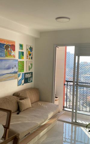 Apartamento à venda com 30m², 1 quarto e sem vaga Apartamento à venda com 30m², 1 quarto e sem vagaSala