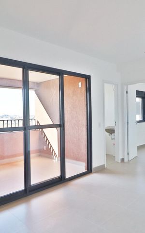 Apartamento para alugar com 44m², 1 quarto e 1 vagaSala/Cozinha
