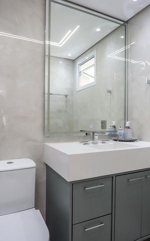 Apartamento à venda com 109m², 3 quartos e 2 vagas Apartamento à venda com 109m², 3 quartos e 2 vagasBanheiro 2