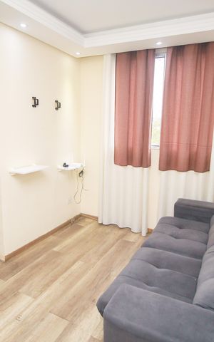 Apartamento para alugar com 55m², 2 quartos e 2 vagas Apartamento para alugar com 55m², 2 quartos e 2 vagasSala