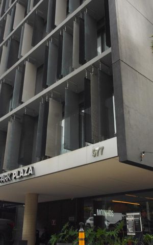 Studio à venda com 20m², 1 quarto e 1 vagaFachada 