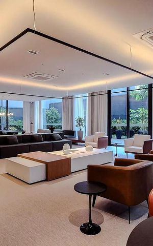 Studio para alugar com 27m², 1 quarto e sem vaga Studio para alugar com 27m², 1 quarto e sem vagaSalão de Festas