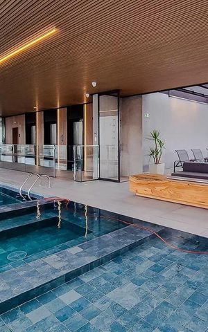 Studio para alugar com 27m², 1 quarto e sem vaga Studio para alugar com 27m², 1 quarto e sem vagaPiscina