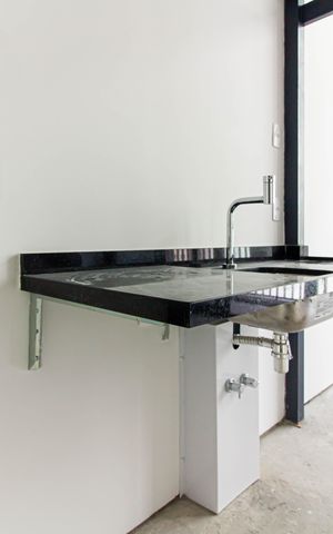 Studio para alugar com 27m², 1 quarto e sem vaga Studio para alugar com 27m², 1 quarto e sem vagaCozinha