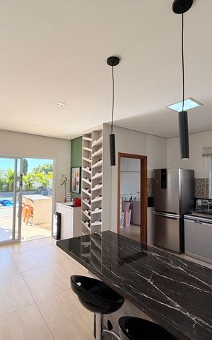 Casa de condomínio à venda com 340m², 3 quartos e 4 vagasCozinha