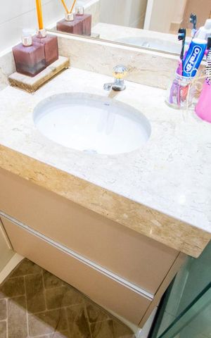 Apartamento à venda com 85m², 3 quartos e 2 vagas Apartamento à venda com 85m², 3 quartos e 2 vagasBanheiro do quarto 1