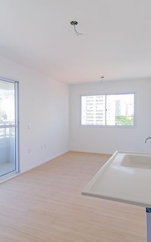 Studio à venda com 27m², 1 quarto e sem vaga Studio à venda com 27m², 1 quarto e sem vagaCozinha