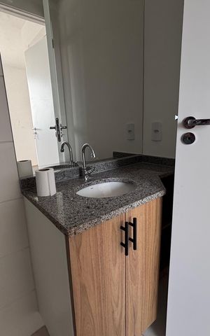 Apartamento à venda com 57m², 3 quartos e 1 vaga Apartamento à venda com 57m², 3 quartos e 1 vagaBanheiro do Quarto 1