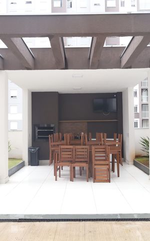 Apartamento à venda com 42m², 2 quartos e 1 vagaÁrea comum - Churrasqueira