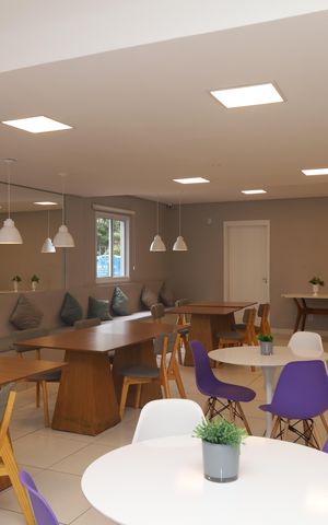 Apartamento à venda com 42m², 2 quartos e 1 vagaÁrea comum - Salão de festas