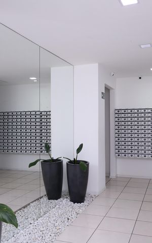 Apartamento à venda com 42m², 2 quartos e 1 vagaÁrea comum - Saguão do prédio