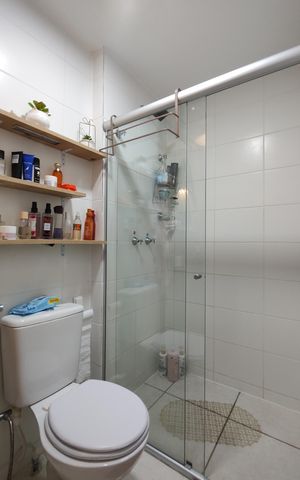 Apartamento à venda com 43m², 2 quartos e 1 vagaBanheiro da Suíte
