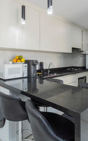 Apartamento à venda com 37m², 2 quartos e 2 vagasCozinha e Área de Serviço