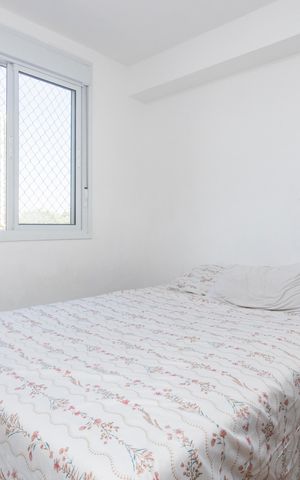 Apartamento à venda com 37m², 2 quartos e 2 vagasQuarto 1