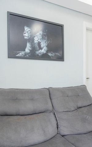Apartamento à venda com 37m², 2 quartos e 2 vagasSala