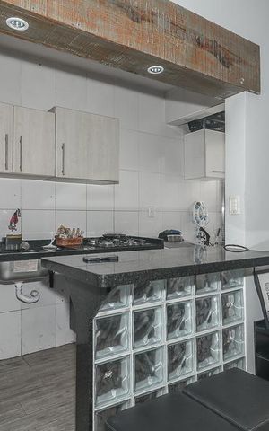 Apartamento à venda com 42m², 1 quarto e sem vagaCozinha e Área de Serviço