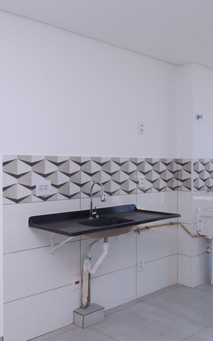 Apartamento à venda com 49m², 2 quartos e 1 vagaCozinha