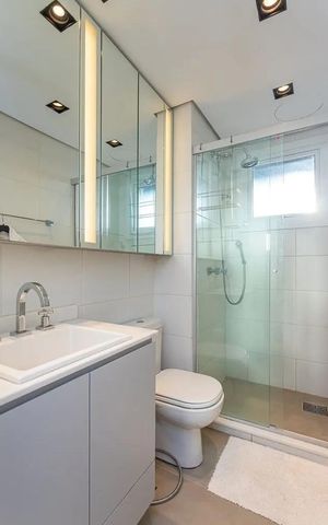 Apartamento para alugar com 71m², 2 quartos e 1 vaga Apartamento para alugar com 71m², 2 quartos e 1 vagaBanheiro 1