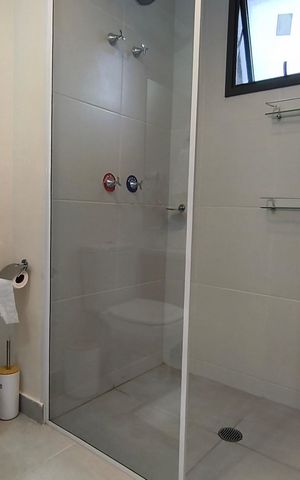 Studio para alugar com 28m², 1 quarto e sem vaga Studio para alugar com 28m², 1 quarto e sem vagaBanheiro