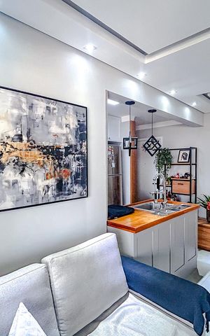 Apartamento à venda com 69m², 2 quartos e 1 vagaSala