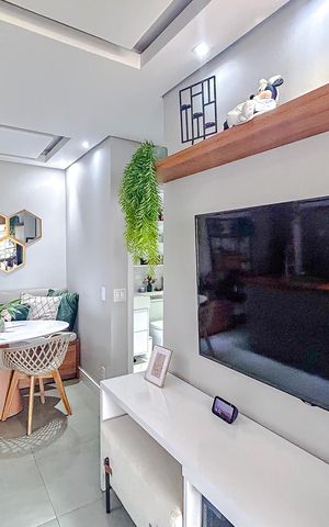 Apartamento à venda com 69m², 2 quartos e 1 vagaSala