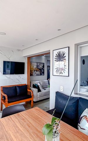 Apartamento à venda com 69m², 2 quartos e 1 vagaVaranda