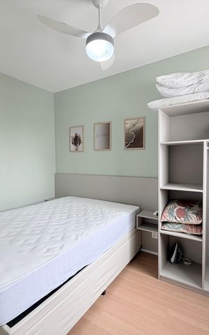 Apartamento à venda com 37m², 2 quartos e sem vagaQuarto 1
