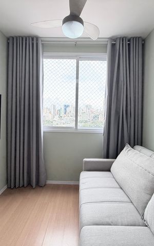 Apartamento à venda com 37m², 2 quartos e sem vagaSala