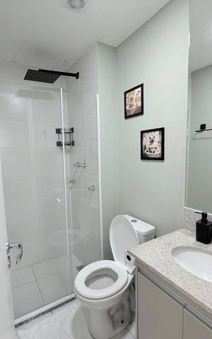 Apartamento à venda com 37m², 2 quartos e sem vagaBanheiro